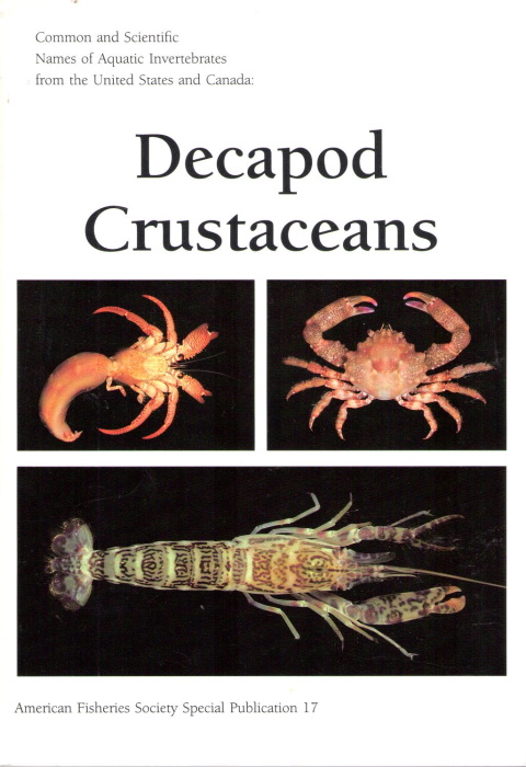 Williams, A.B. et al - Common and Scientific Names of Aquatic Invertebrates from the United States and Canada: Decapod Crustaceans
