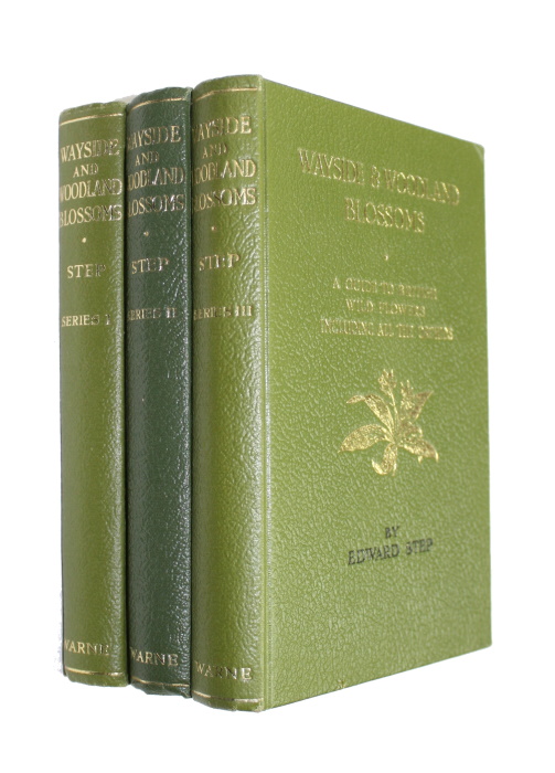 Step, E. - Wayside and Woodland Blossoms. A Guide to British Wild Flowers. Series I-III