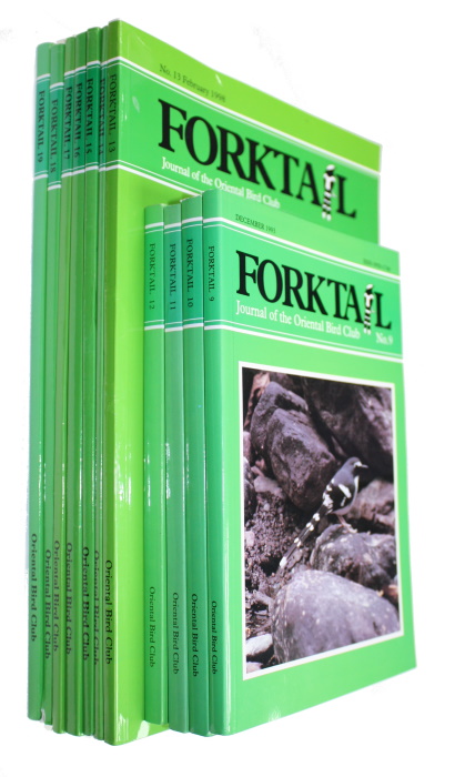  - Forktail: Journal of the Oriental Bird Club Vols 9-19
