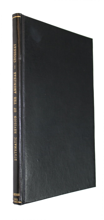Crosskey, R.W. - A Systematic Revision of the Ameniinae (Diptera: Calliphoridae)