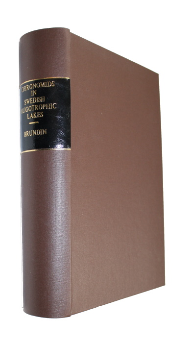 Brundin, L. - Chironomiden und andere Bodentiere der Sdschwedischen Urgebirgsseen: Ein Beitrag zur Kenntnis der Bodenfaunistischen Charakterzge Schwedischer Oligotropher Seen