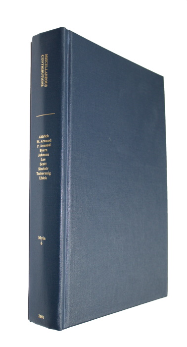 Arnaud, P.H. (Ed.) - Myia  Vol. 6. A Publication on Entomology.
