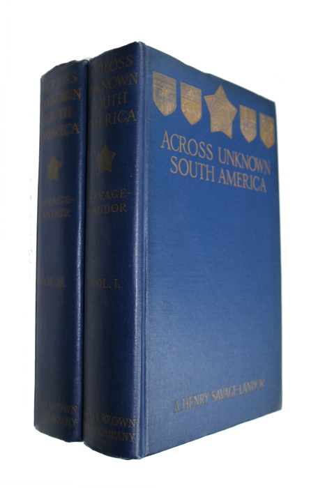 Savage-Landor, A. Henry - Across Unknown South America. Vol. I-II