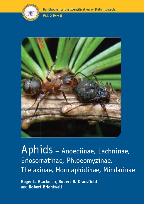 Blackman, R., Dransfield, R.D.; Brightwell, R. - Aphids Anoeciinae, Lachninae, Eriosomatinae, Phyloemyzinae, Thelazinae, Hormaphildinae, Mindarinae (Handbooks for the Identification of British Insects 2/8)