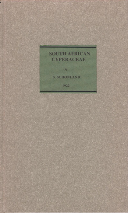 Schnland, S. - Introduction to South African Cyperaceae (Botanical Survey of South Africa Memoir No. 3)