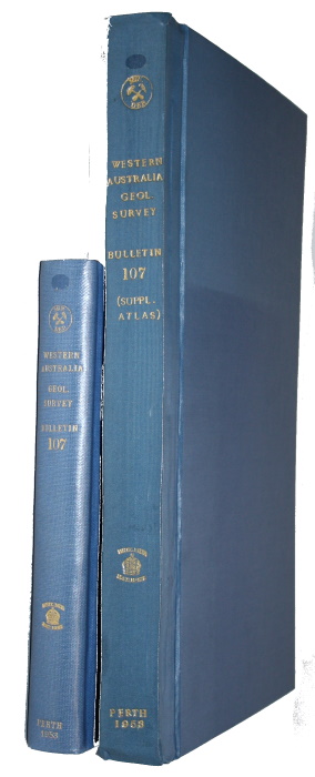 McMath, J.C.; Gray, N.M.; Ward, H.J. - The Geology of the Country About Coolgardie, Coolgardie Goldfields, W.A. Part I: Regional Geology; Part II: Selected Mining Groups [with] Supplementary Atlas