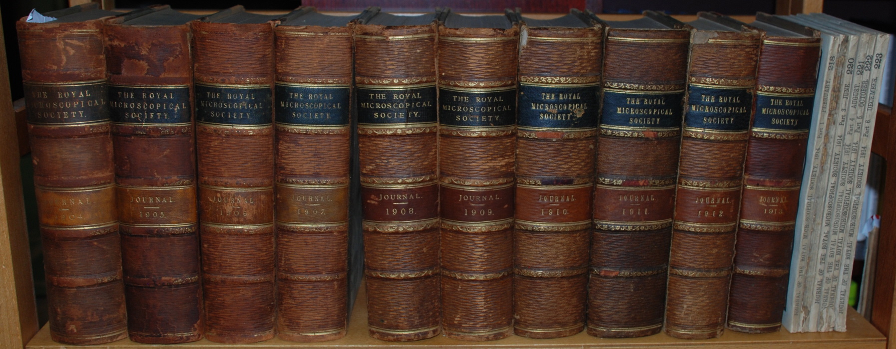 Hebb, R.G. (Ed.) - Journal of the Royal Microscopical Society 1904-1914