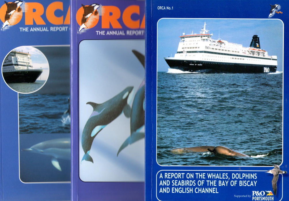  - ORCA The Annual Report Of Organisation Cetacea nos 1-3: Incorporating a Report on the Whales, Dolphins and Seabirds of the Bay of Biscay and English Channel