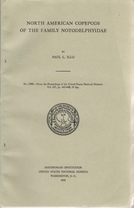 Illg, P.L. - North American Copepods of the family Notodelphyidae