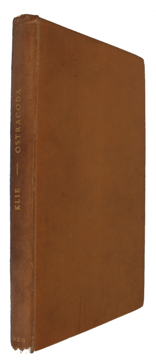 Klie, W. - Krebstiere III: Ostracoda, Muschelkrebse (Tierwelt Deutschlands 34)