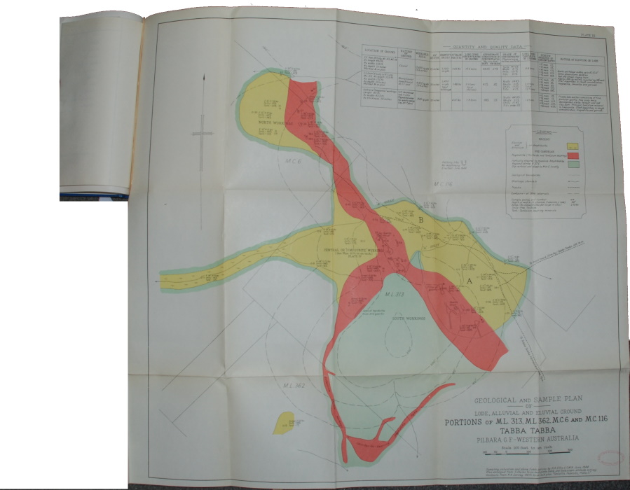 Ellis, H.A. - Some Economic Aspects of the Principal Tantalum-Bearing Deposits of the Pilbara Goldfield, North-West Division (Bulletin of the Geological Survey of Western Australia No 104)