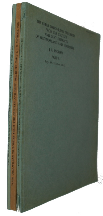 Ingham, J.K. - The Upper Ordovician Trilobites from the Cautley and Dent Districts of Westmorland and Yorkshire Parts 1-3