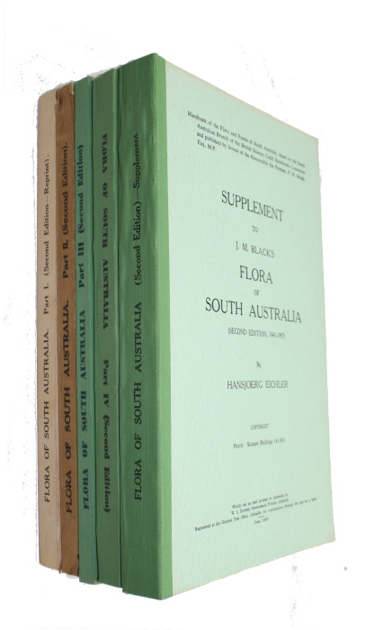 Black, J.M.; Robertson, E.L.; Eichler, H. - Flora of South Australia. Pt 1-4+Supplement
