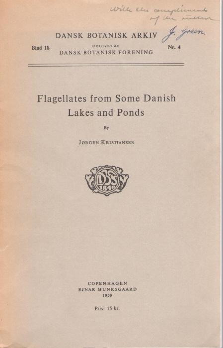 Kristiansen, J. - Flagellates from Some Danish Lakes and Ponds