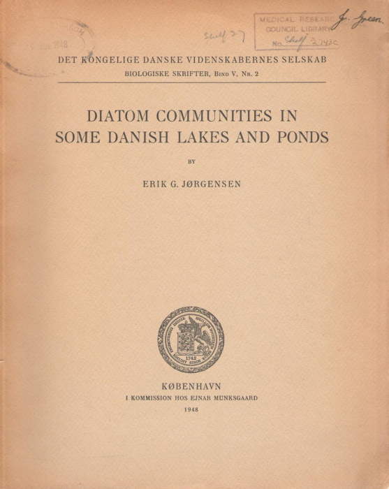 Jrgensen, E.G. - Diatom Communities in Some Danish Lakes and Ponds