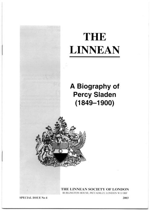 Nichols, D. - A Biography of Percy Sladen (1849-1900)