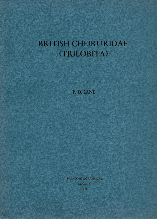 Lane, P.D. - British Cheiruridae (Trilobita)