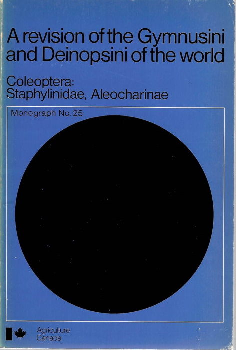 Klimaszewski, J. - A revision of the Gymnusini and Deinopsini of the world: Coleoptera: Staphylinidae, Aleocharinae