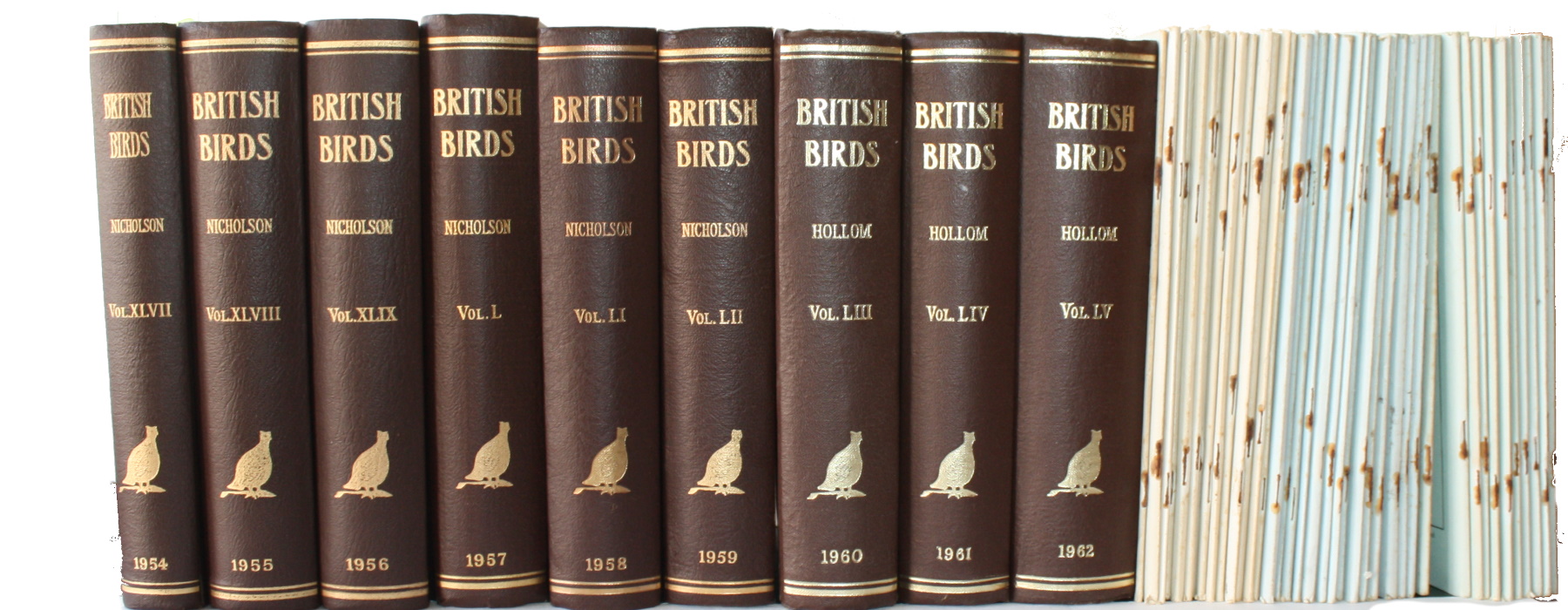  - British Birds: An Illustrated Magazine devoted to the Birds on the British List. Vol. 47-58