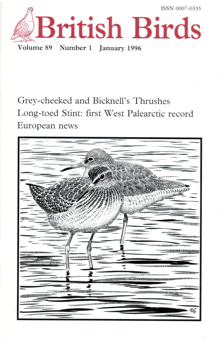  - British Birds. Vol. 89-91