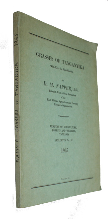 Napper, D.M. - Grasses of Tanganyika with Keys for Identification