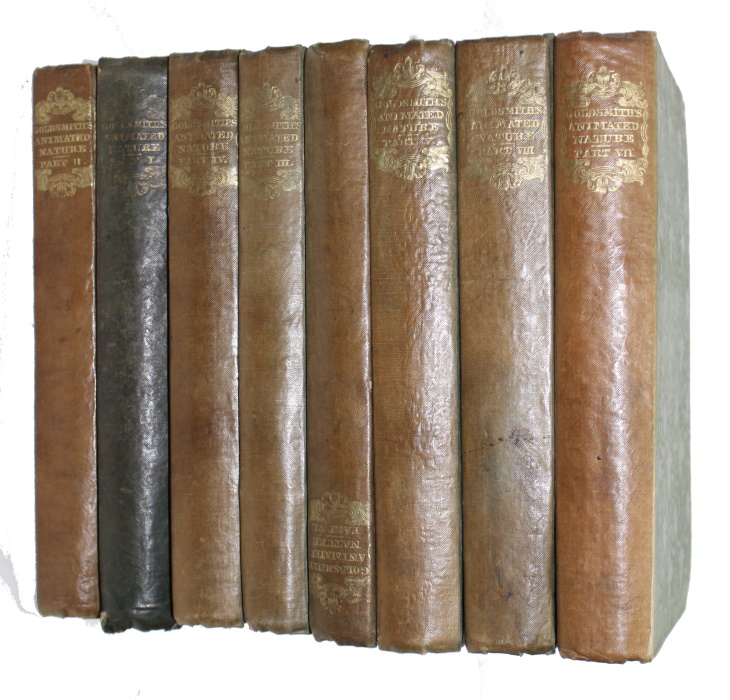 Goldsmith, Oliver - History of the Earth and Animated Nature. Vol. I-IV