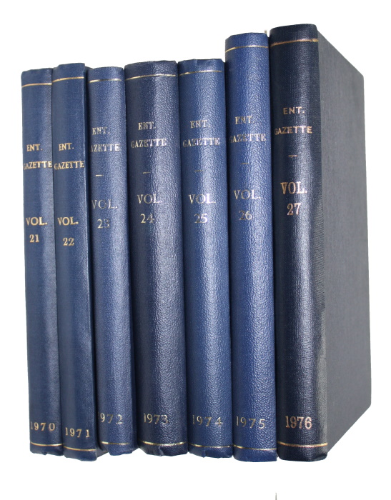 Tremewan, W.G. (Ed.) - Entomologist's Gazette. Vol. 21-27
