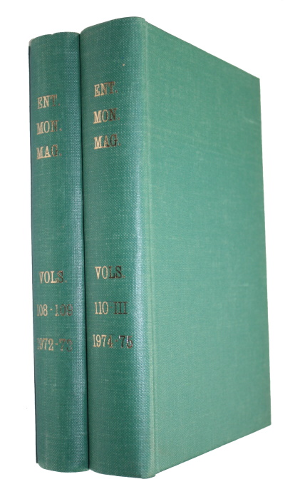 Champion, H.G.; Hobby, B.M.; Morris, M.G. et al (Eds) - Entomologist's Monthly Magazine: Vol. 108-111