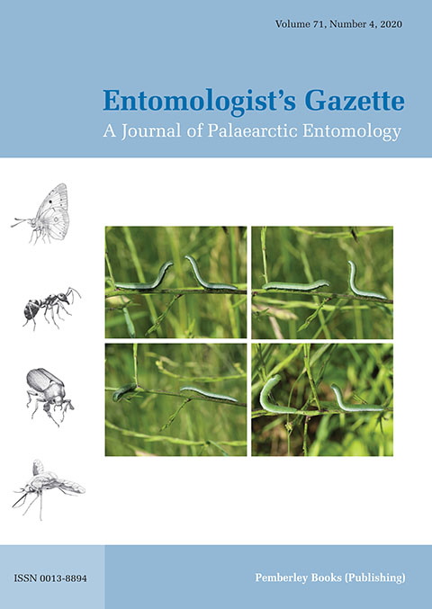  - Entomologist's Gazette Vol. 71(4) (October 2020)
