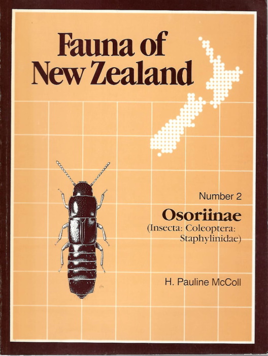 McColl, H.P. - Fauna of New Zealand 2: Osoriinae (Coleoptera: Staphylinidae)