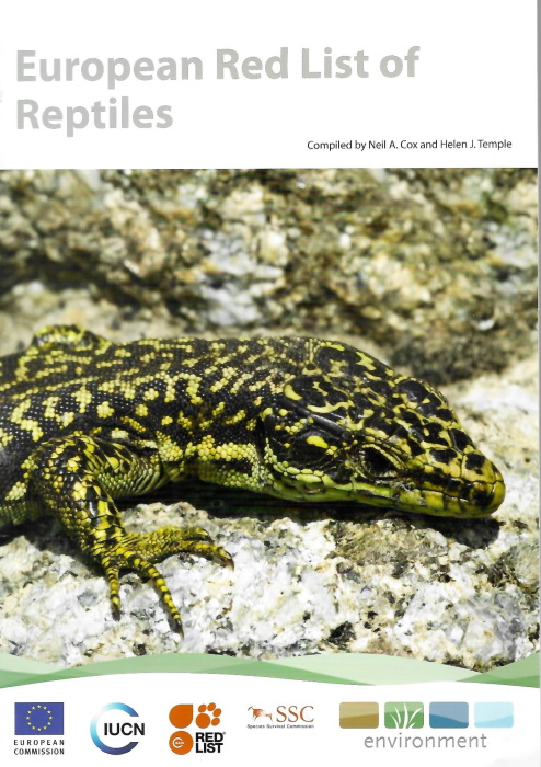 Cox, N.A.; Temple, H. - European Red List of Reptiles