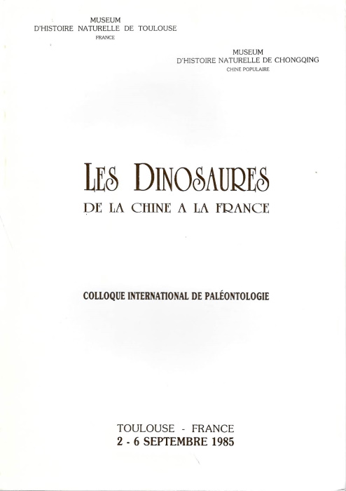 Various authors - Les Dinosaures de la Chine a la France