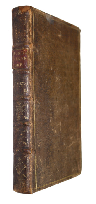 Pond, J. - The Sporting Kalendar. Containing a distinct Account of what Plates and Matches have been run for in 1753
