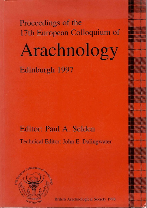 Selden, P.A. (Ed.) - Proceedings of the 17th European Colloquium of Arachnology, Edinburgh 1977
