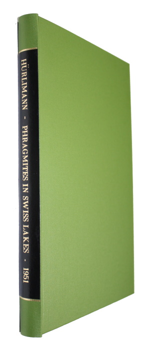 Hrlimann, H. - Zur Lebensgeschichte des Schilfs an den Ufern der Schweizer Seen