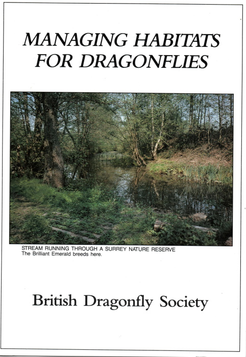 British Dragonfly Society - Managing Habitats for Dragonflies