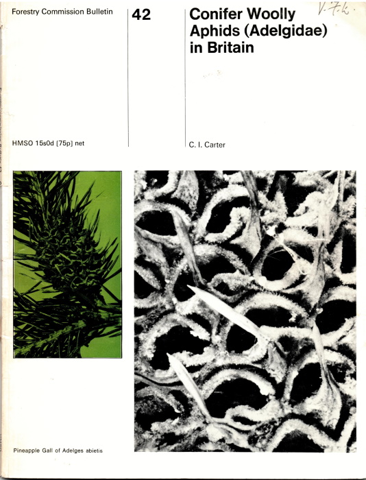 Carter, C.I. - Conifer Woolly Aphids (Adelgidae) in Britain