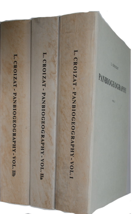 Croizat, L. - Panbiogeography. Vol. I, IIa, IIb
