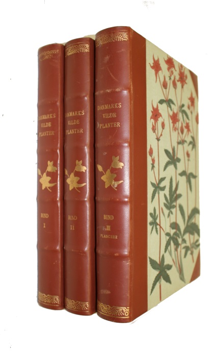 Christiansen, M.S. - Danmarks Vilde Planter Med et Udvalg af Vore Nordiske Nabolandes Flora. Bind I-III