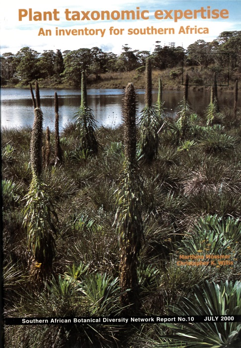 Mssmer, M.; Willis, C.K. - Plant Taxonomic Expertise: An inventory for southern Africa