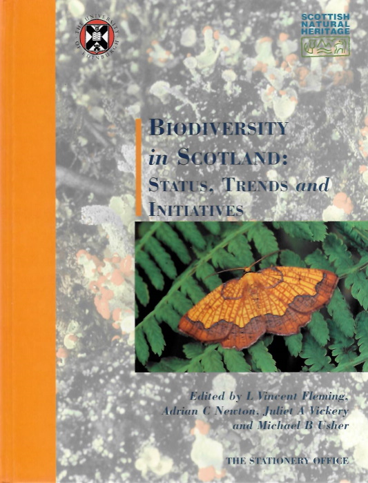 Fleming, L.V.; Newton, A.C.; Vickery, J.A.; Usher, M.B. (Eds) - Biodiversity in Scotland: Status, Trends and Initiatives
