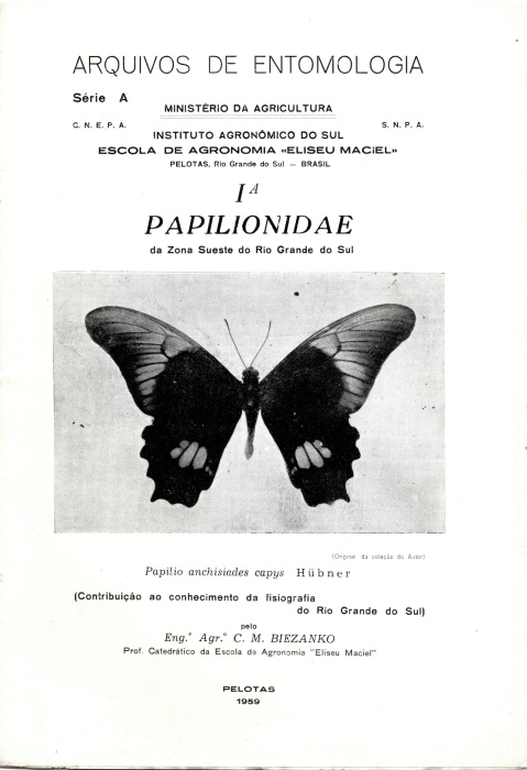 Arquivos de Entomologia - Arquivos de Entomologia