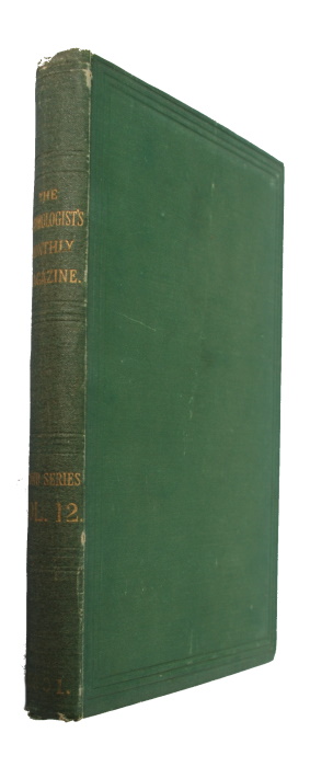 Barrett, C.G.; Fowler, W.W.; Champion, G.C. et al. (Eds) - The Entomologist's Monthly Magazine Vol. 37 (1901)