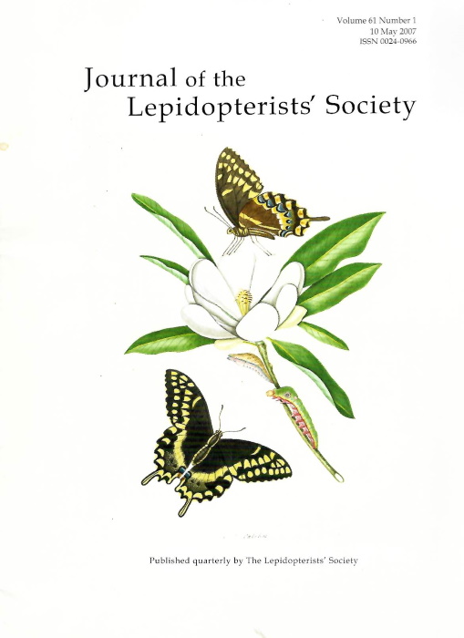 Calhoun, J.V. - John Abbot's butterfly drawings for William Swainson, including general comments about Abbot's artistic methods and written observations
