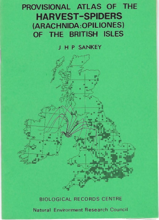 Sankey, J.H.P. - Provisional Atlas of the Harvest-Spiders (Arachnida : Opiliones) of the Brtish Isles