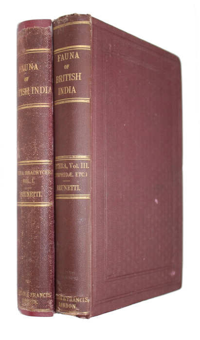 Brunetti, E. - Fauna of British India: Diptera Brachycera Vol. I [and] Diptera Vol. III: Pipunculidae, Syrphidae, Conopidae, Oestridae