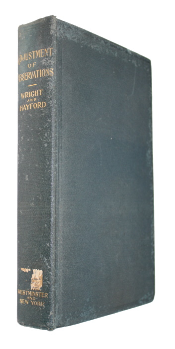 Wright, T.W. - The Adjustment of Observations by the Method of Least Square with Applications to Geodetic Work