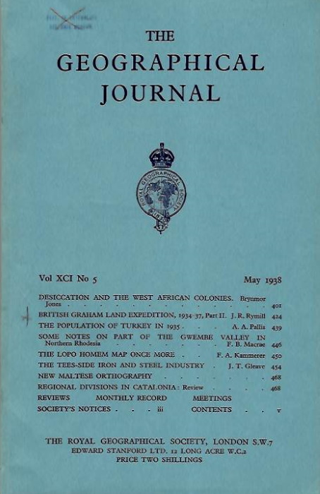 Rymill, J.R. - British Graham Land Expedition, 1934-37, Part II