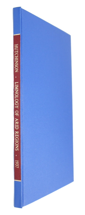 Hutchinson, J. - A Contribution to the Limnology of Arid Regions