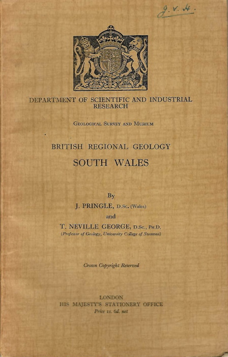 Pocock, R.W.; George, T.N. - British Regional:  South Wales